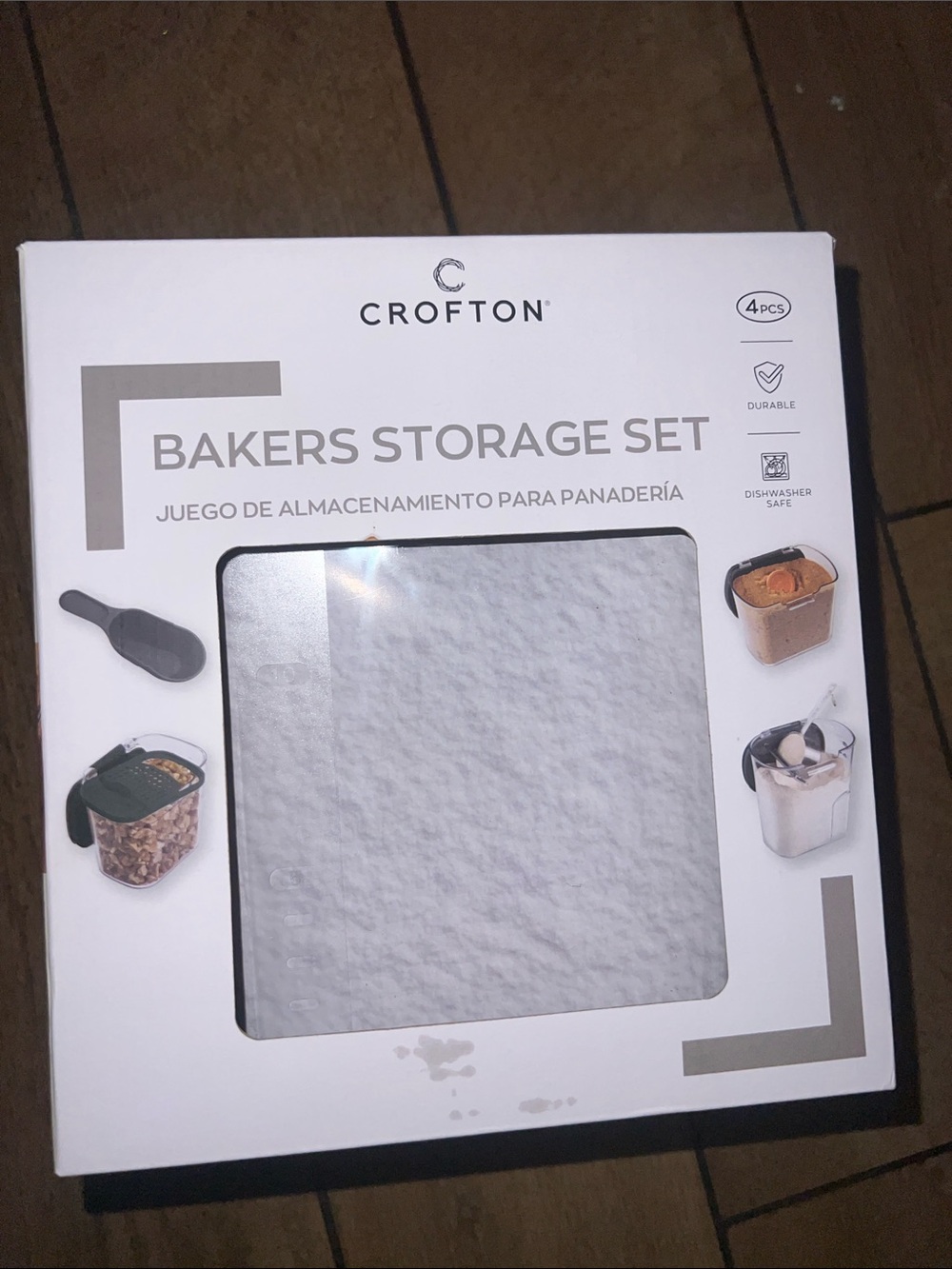 Crofton Bakers Storage Set - White
